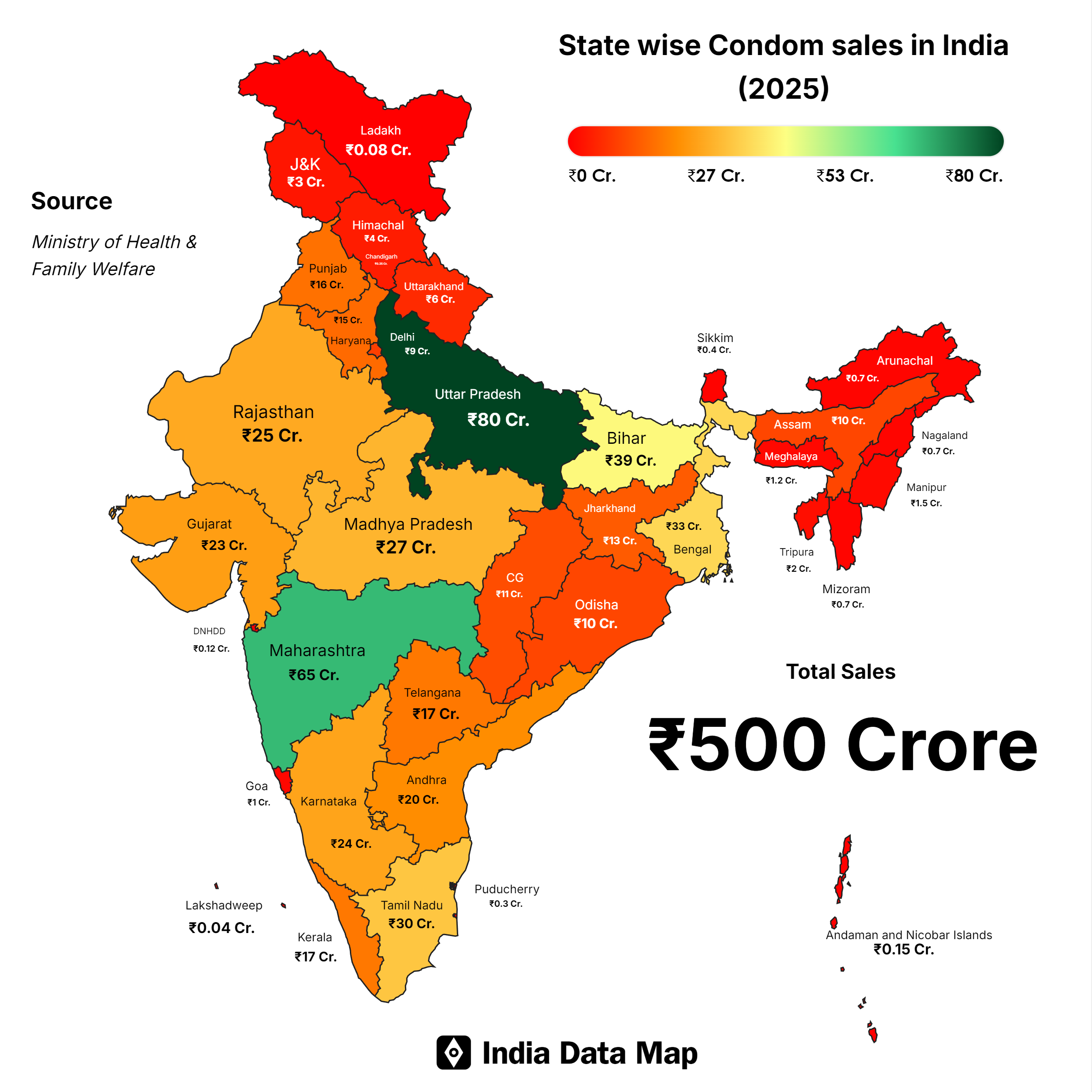 Condom Sales in India: 2025 State Rankings and Insights
