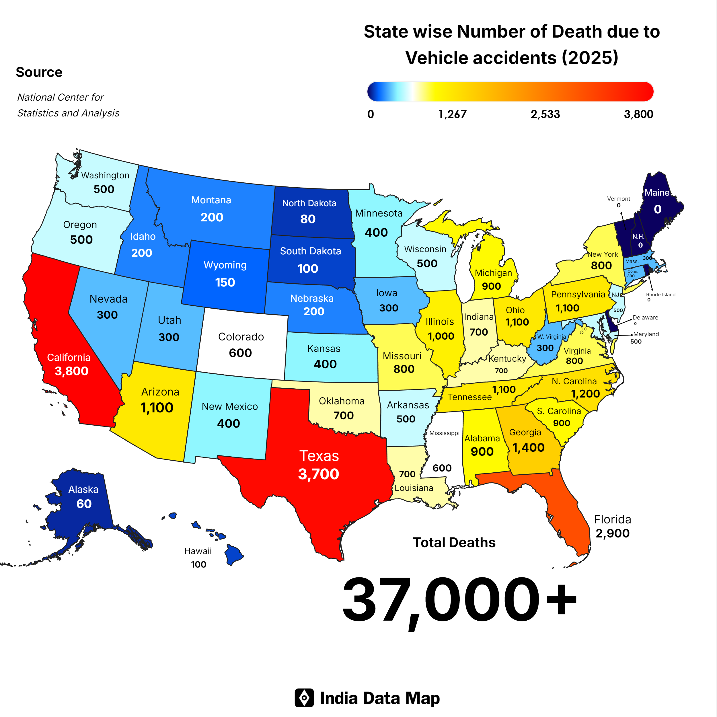 2025 U.S. Road Deaths: Key Insights and Trends