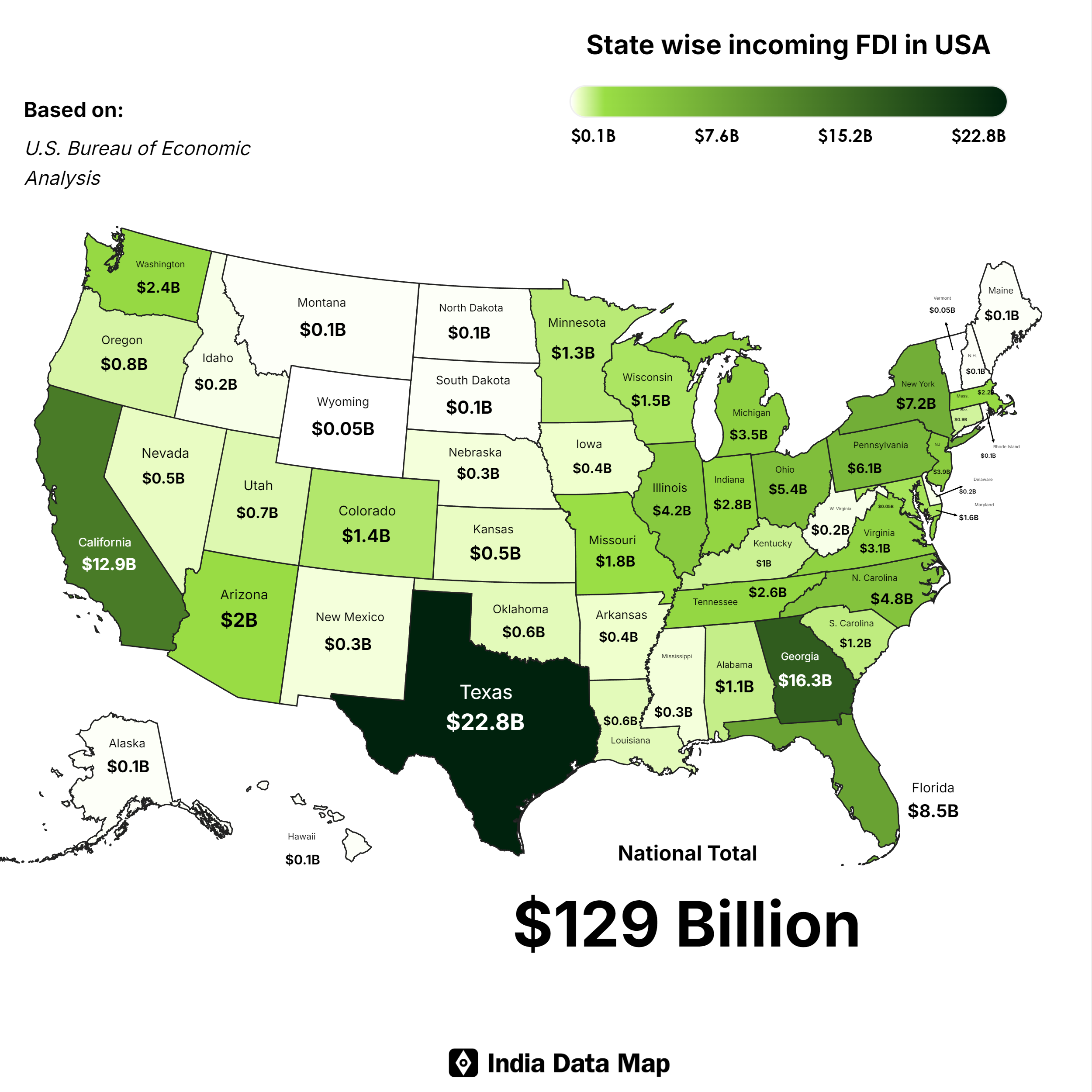 The New Gold Rush: Mapping the States Leading America’s 2026 FDI Boom