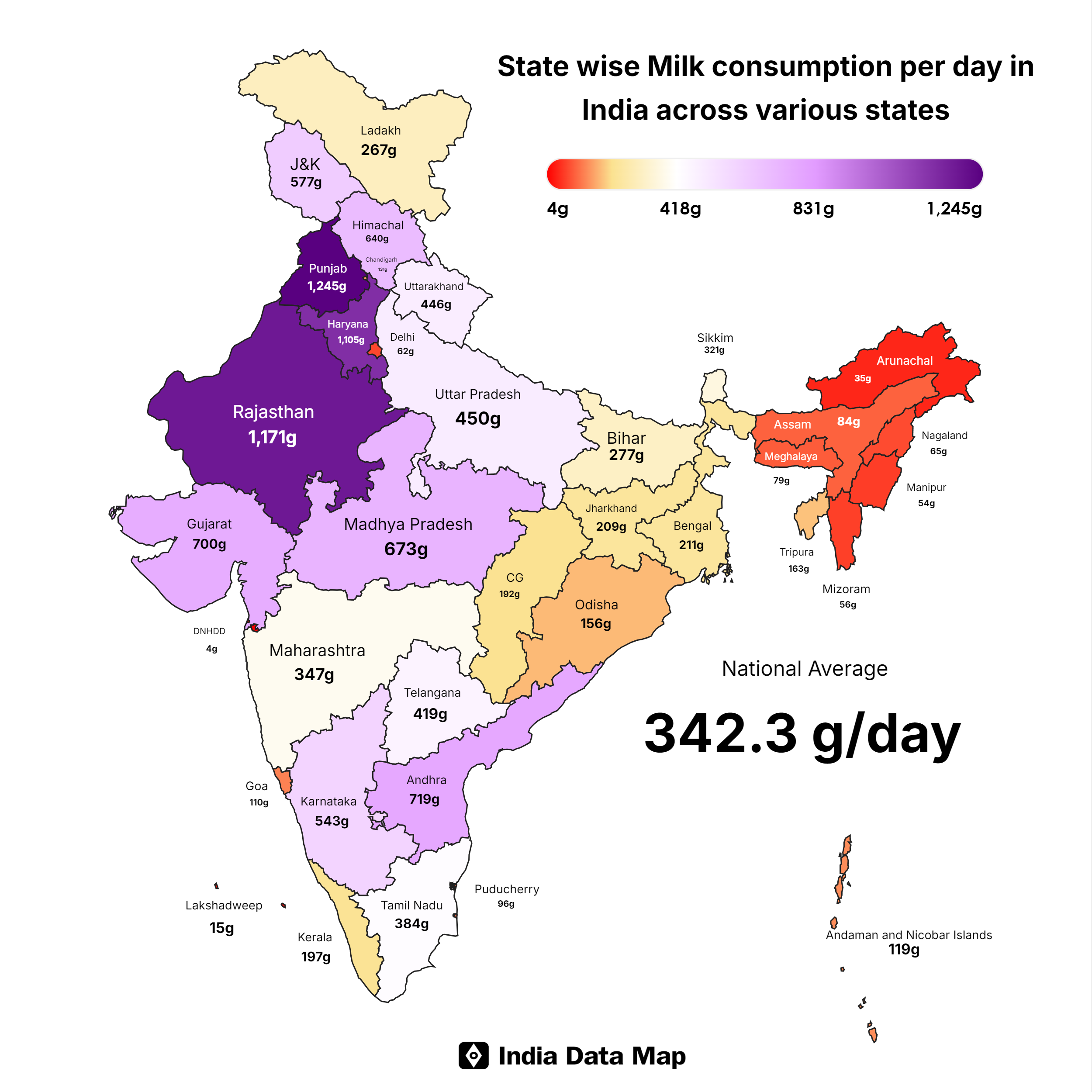 Why India’s Dairy Abundance Conceals Deep Regional Inequity